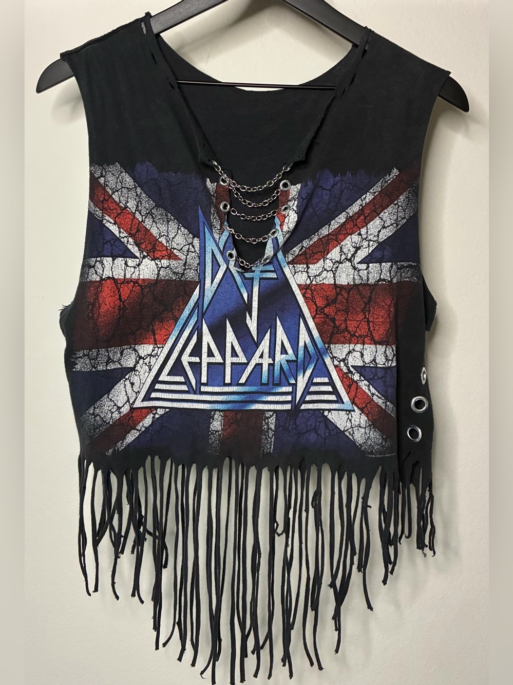 Def Leppard Fringe Band Tank Top